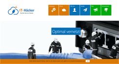 Desktop Screenshot of it-haecker.de